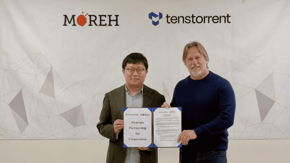 Moreh partners with Tenstorrent to challenge NVIDIA in AI data center market